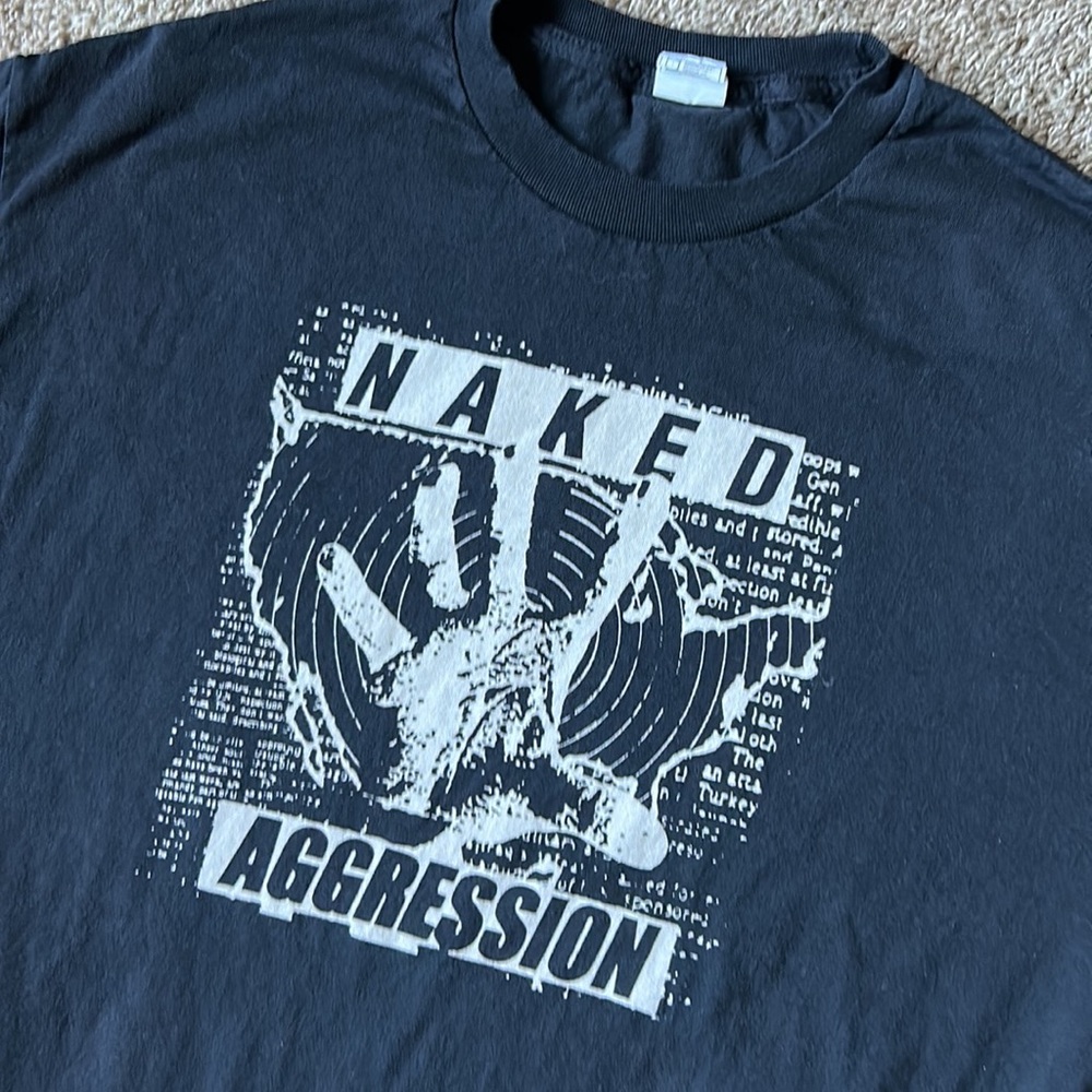 Naked Aggression Band Tee View 2